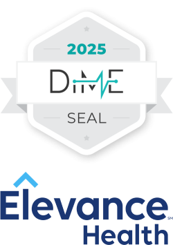 DiMe Seal and Elevance Logo Lockup